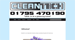 Desktop Screenshot of cleantechkent.co.uk